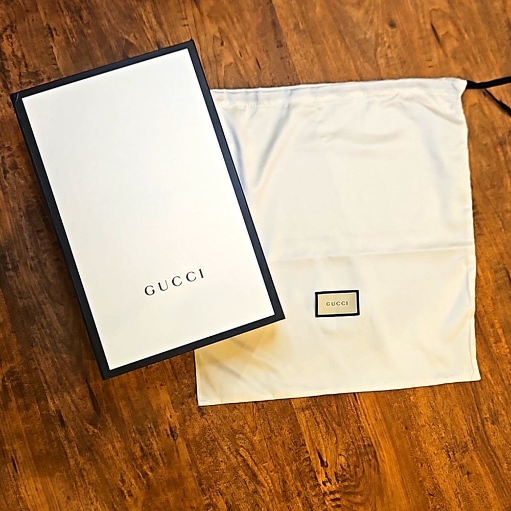 Big Gucci Bag Box & Dust Bag